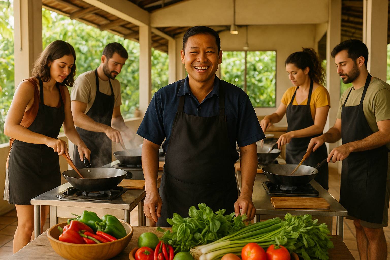 Clase de cocina en Chiang Mai: qué esperar y cómo elegir escuela