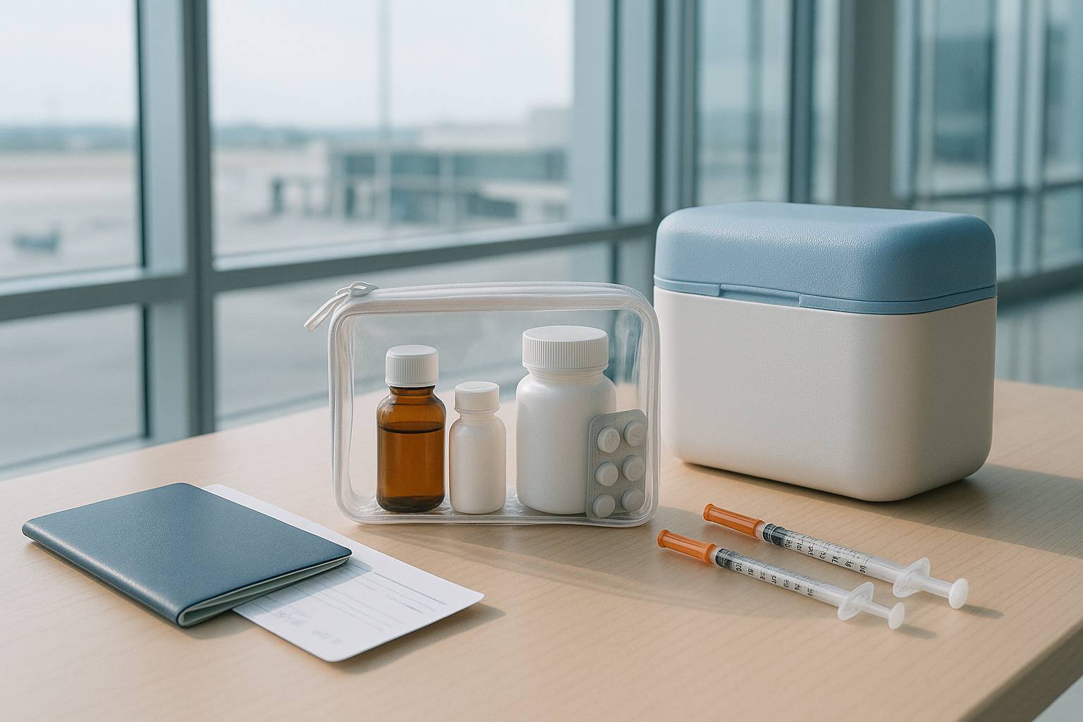 Cómo llevar medicinas en avión sin problemas