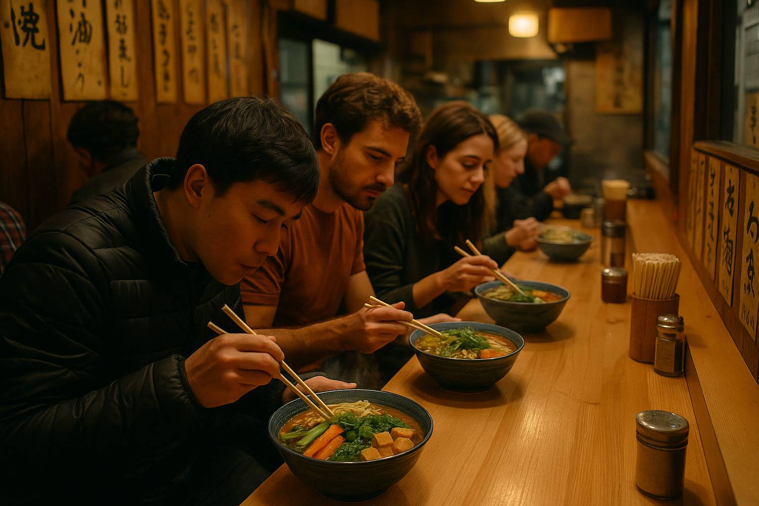 Dónde comer ramen vegano en Tokio: 7 sitios probados y cuánto cuestan