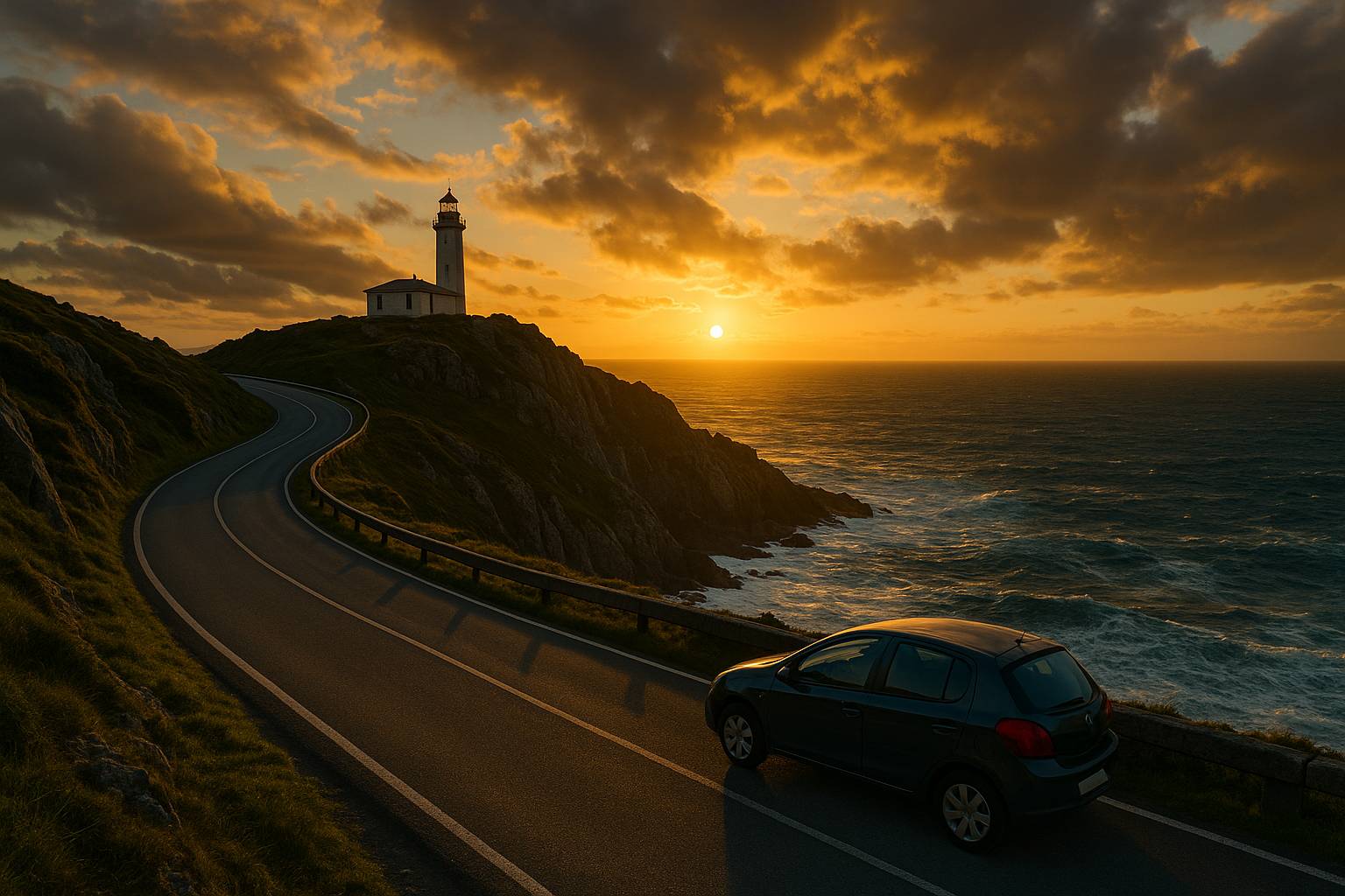 Ruta en coche por la Costa da Morte en 4 días desde A Coruña