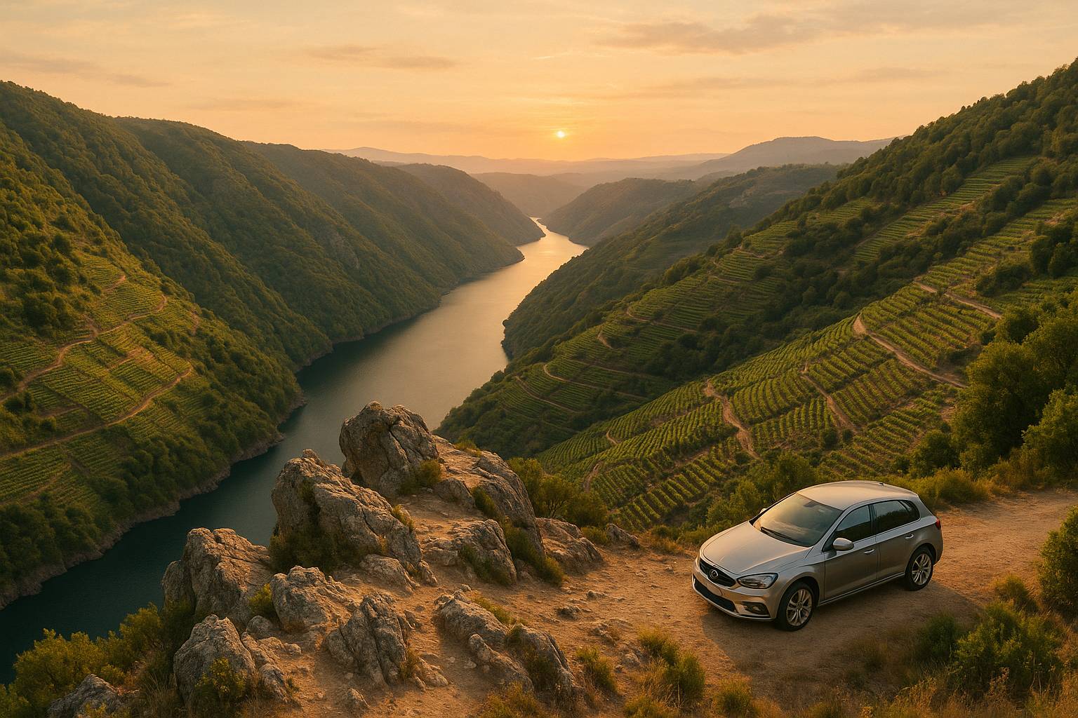 Ruta por la Ribeira Sacra en coche en 2 días