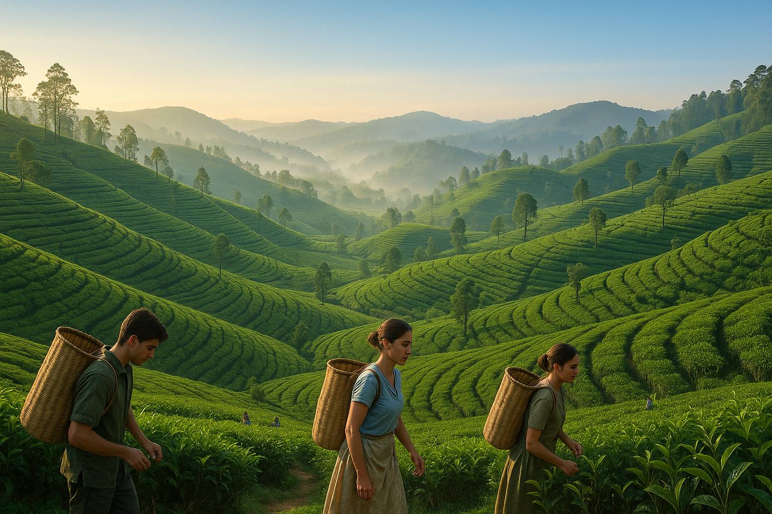 Visitar granjas de té en Sri Lanka por libre